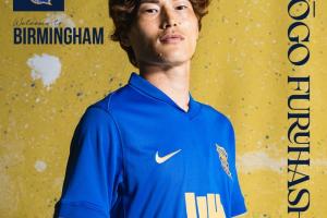 官方：英冠伯明翰城从雷恩签下30岁日本前锋古桥亨梧，合同3年