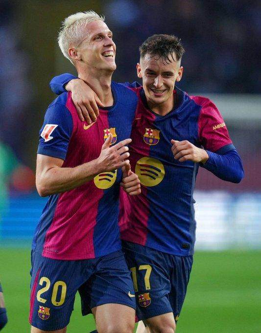 开云在线-【西甲】奥尔莫两助处子球，阿劳霍传射，巴萨4-0皇社